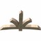 Ekena Millwork Davenport Rough Sawn Timber Gable Bracket, Douglas Fir, 72"W x 42"H x 6"D x 6"F, 14/12 Pitch GBW072X42X0606DAV00RDF - alternate 3